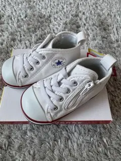 新品未使用　Converse ホワイト スニーカー 12.5cm 箱あり