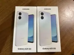 Samsung Galaxy A25 5G ホワイト（ライトブルー） 2台セット