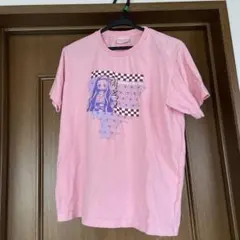 鬼滅の刃 竈門禰豆子 Tシャツ ピンク