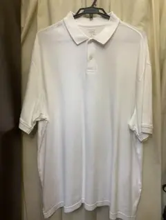 ROUNDTREE&YORKE ポロシャツ　XLサイズ　ホワイト　無地