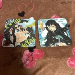 2枚鬼滅の刃 原画 アートコースター 時透 無一郎 TokitoMuichiro