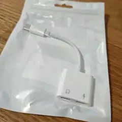 Type-C to Type-C phone 2in1イヤホン 充電 同時 二股