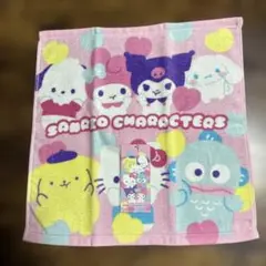 サンリオキャラクターズ ハンドタオル 34×34cm