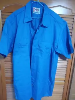 Dickies ワークシャツ 2XL ロイヤルブルー　激レア❢