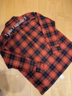 1piu1uguale3 BIG CHECK SHIRT ビッグシルエット 4