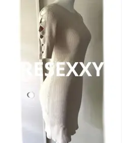 RESEXXYニットワンピース **即日発送**