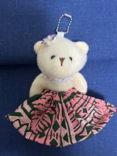 フラガールのくまさん④1点650円／ボールチェーンマスコット