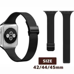 Apple Watch ベルト メタル バンド レディース【78-5】
