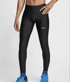 【新品】NIKE ランニングタイツ 黒 S メンズ AT4242-010