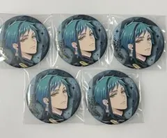 【匿名配送】ツイステ　ブレイジングジュエル　缶バッジ　フロイド　5点セット