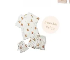 【ONLINE限定】ジェラートベアTシャツ＆ショートパンツ　巾着　３点セット