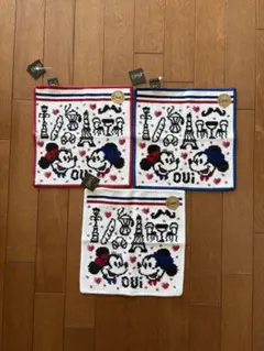 新品 タグ付き フェイラー ディズニー ミッキー ミニー 2枚セット