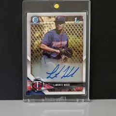 LaMonte Wade 2018 1st Bowman Chrome Auto