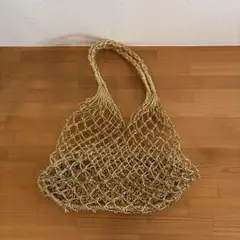 カゴバッグゴールド