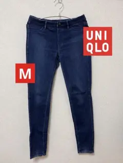 UNIQLO ウルトラストレッチデニムレギンスパンツ ダークブルー M