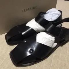 値下げ不可 LEMAIRE 22SS LEATHER STRAP SANDAL