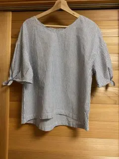 HusHusH ストライプ 半袖トップス サイズL