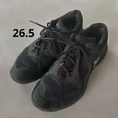 ヨネックステニスシューズ　26.5 ブラック