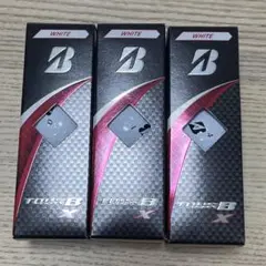 【新品未使用】ブリヂストン　TOUR B X 3スリーブ（12球）