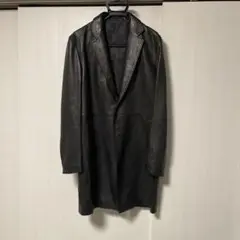 カルバンクラインのレザーコートです