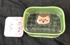 ちいかわぷっくりクリアミニポーチ　栗まんじゅう