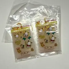 ごほうびシール風チャーム ポチャッコ2つ