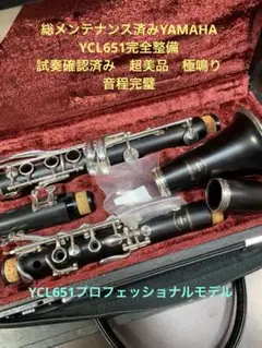 総メンテナンス済みYAMAHA プロモデル YCL651完全整備 試奏確認済み 2025年最新】ycl 651の人気アイテム - メルカリ