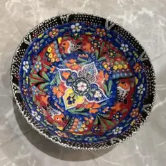 トルコ　キュタフヤ　陶器　ボウル　ハンドメイド