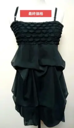 ドレープシフォンチュニックワンピース