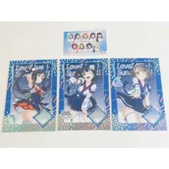 ラブライブ　ポストカード　果南　善子　曜