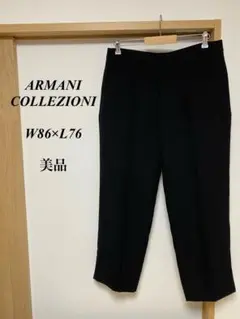 美品 アルマーニコレツォーニ スラックス 薄手 快適 L W86×L76