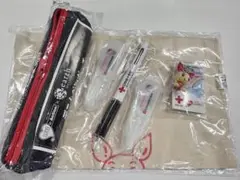 日本赤十字 文房具セット キャンバス製ペンケース