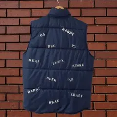 WEIRDO(ウィアード) FARBS VEST ダウンベスト WEIRDO(ウィアード) FARBS VEST ダウンベスト