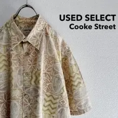 古着 “Cooke Street” Design S/S Shirt / 総柄