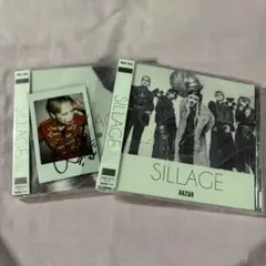 RAZOR SILLAGE 新品未使用2枚セット 衍龍サイン入りチェキ付