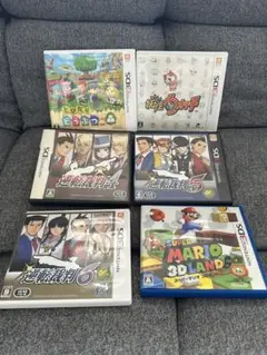 ニンテンドー DS 3DS ソフトセット(逆転裁判456)