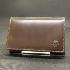 【美品】ドゥベージュ 名刺入れ ブラウン カードケース★