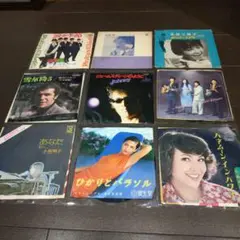 昭和歌謡EP盤まとめ売り9枚
