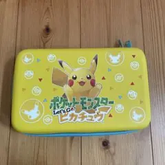 任天堂スイッチ用キャラポーチ、ケース Let's GO!ピカチュウ、イーブイ