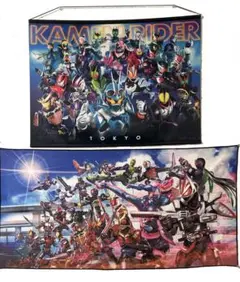 仮面ライダーレジェンドアート2023タペストリー&ビッグタオル