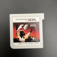 3DS ソフト　F1 2011 フォーミュラ