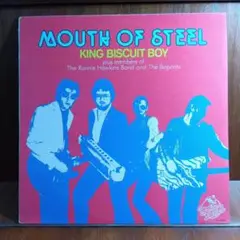 英LP キング　ビスケット　ボーイMouth of Steel 　 イ