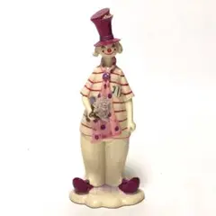 ピエロ　陶器人形