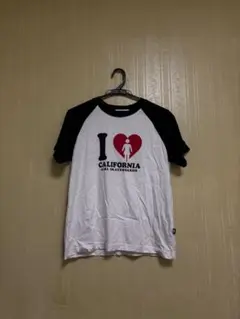 I LOVE CALIFORNIA ラグランTシャツ