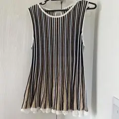 トラッツォドンナ　ニットタンクトップ
