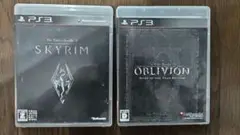 【PS3】Skyrim & Oblivion セット
