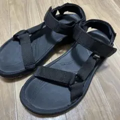 Teva ブラック スポーツサンダル