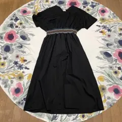 【美品】BEAMS HEART☆スモッキング刺繍 ワンピース