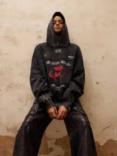 PERSONSOUL 23FW Dirty Hoodie パーカー