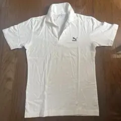 PUMA ホワイト ポロシャツ